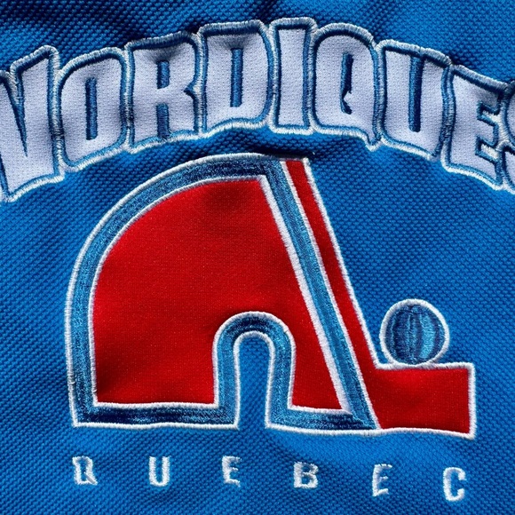 VTG Quebec Nordiques Mighty Mac Sports Baby Hockey Jersey Size: 18M - Picture 6 of 7